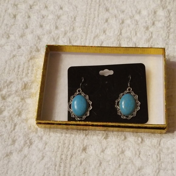 Turquoise earrings - Picture 1 of 1